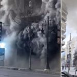 Voraz incendio en España