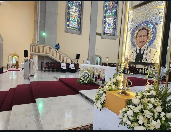 A casa llena se efectuó misa en honor al Dr. José Gregorio Hernández en la Catedral 2 a casa llena misa de accion de gracia en honor al dr jose gregorio hernandez en la catedral laverdaddemonagas.com jgh1