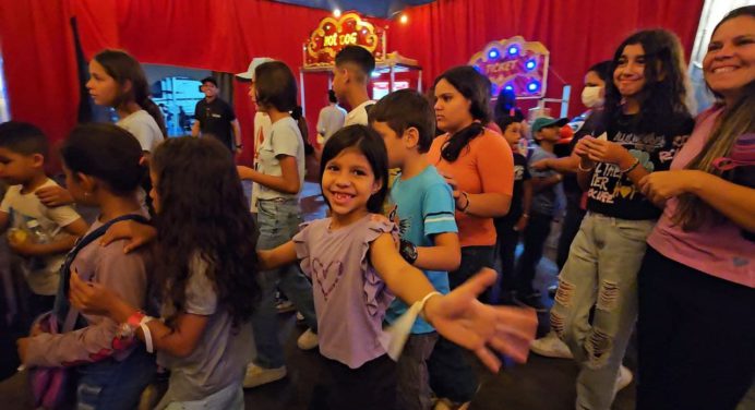 Alcaldía de Maturín lleva la magia del circo a más de 230 niños