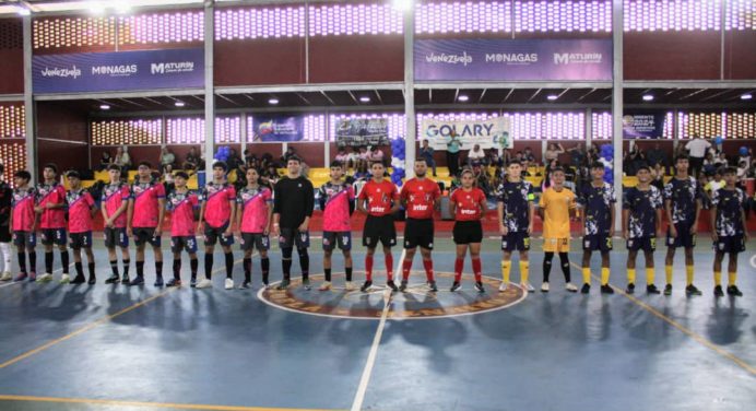 Arrancó Liga Colegial de Fútbol Sala en Monagas con 28 equipos