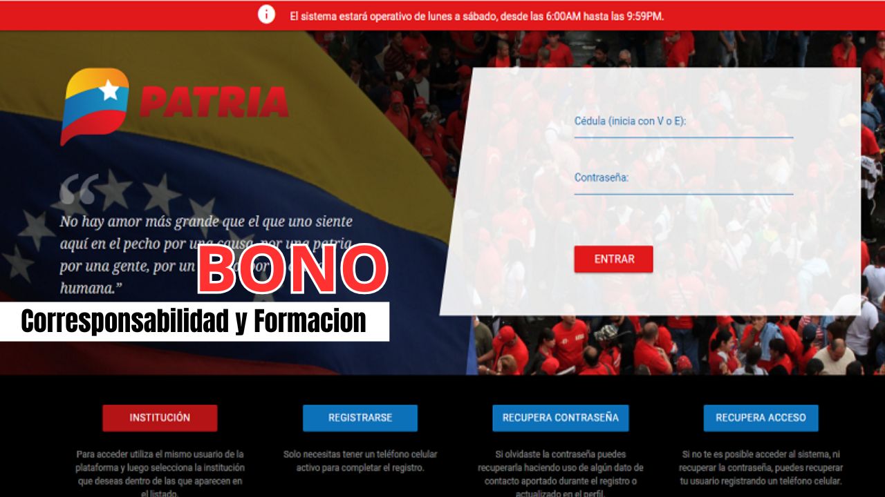 Bono de Corresponsabilidad y Formación: Inicia el pago de marzo 2025