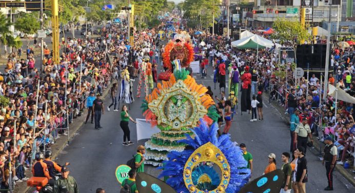 Carnaval 2025: Tercer día de desfile presentó a los personajes emblemáticos de Maturín