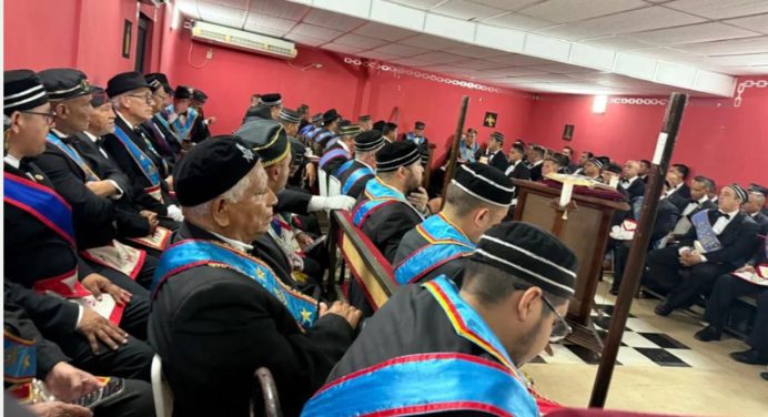 Conmemoran el día nacional de la Masonería en Maturín