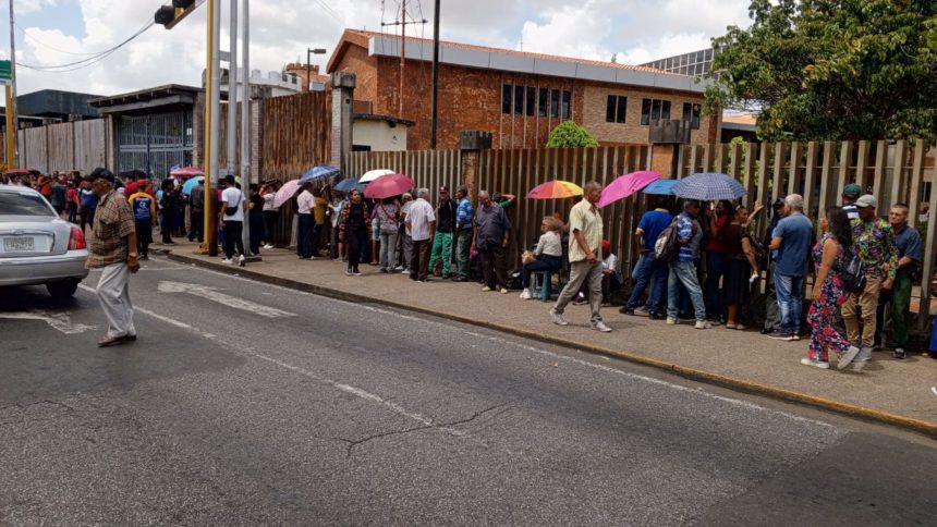 Largas colas en la UBV para cedulación
