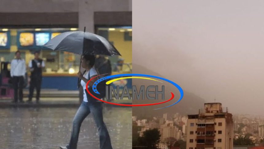lluvias y polvo del Sahara