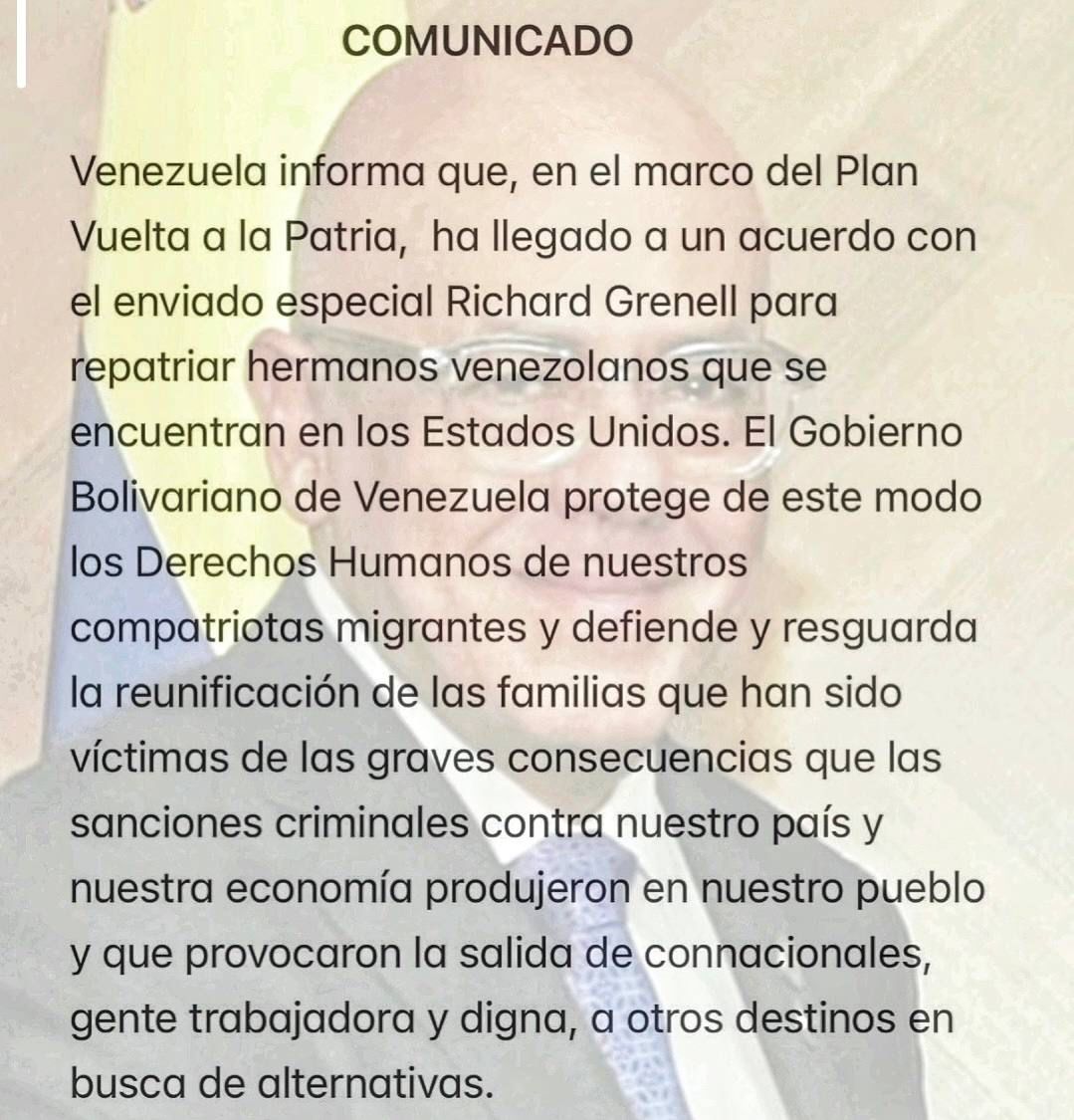 Acuerdo con representante de Trump facilita repatriación de venezolanos en EE.UU 2 venezolanos en EE.UU