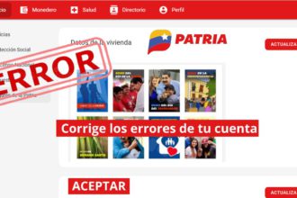 errores de tu cuenta