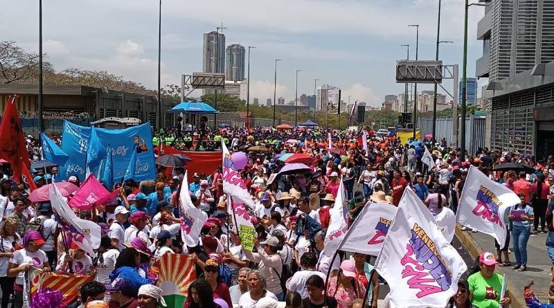 Maduro: Cese de licencia Chevron afectó repatriación de migrantes 4 maduro cese de licencia chevron afecto repatriacion de migrantes laverdaddemonagas.com marcha mujeres41
