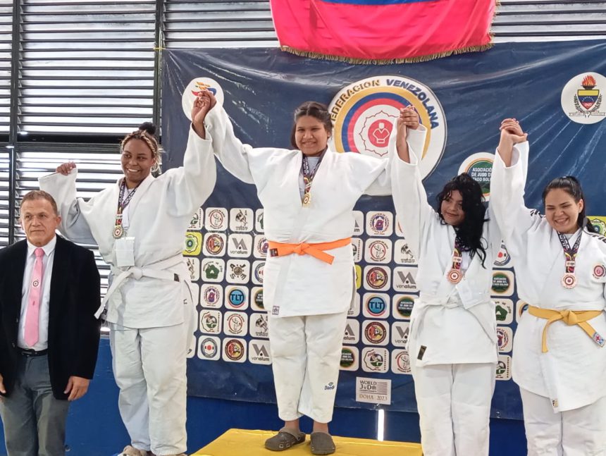 Monaguense Gabriela Roca se tituló campeona nacional de Judo 1 Judo Gabriela Roca