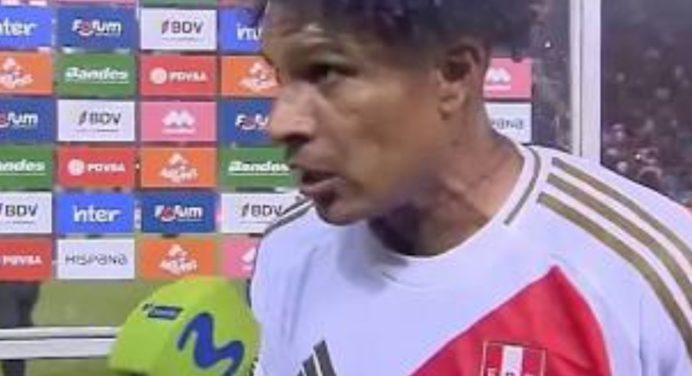 Paolo Guerrero estalla ante el arbitraje de la terna chilena (+VIDEO)