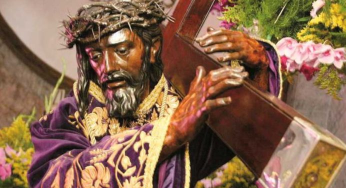 Procesión del Nazareno de San Pablo en Caracas este 8-MAR