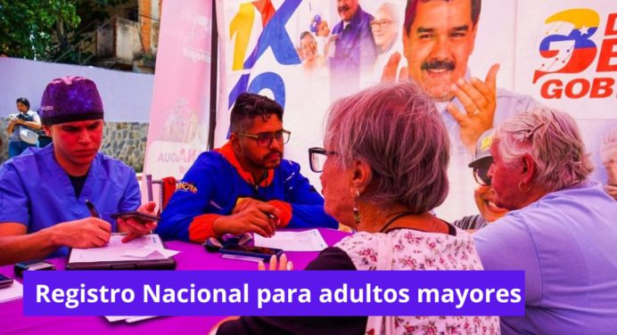 Súmate al Registro Nacional para Adultos Mayores de la PATRIA 2025