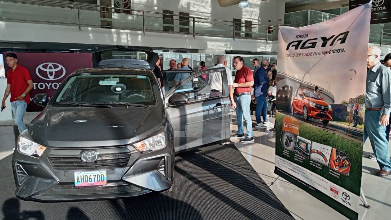 Toyota Motores Morichal presentó su nuevo modelo «Agya» en Maturín