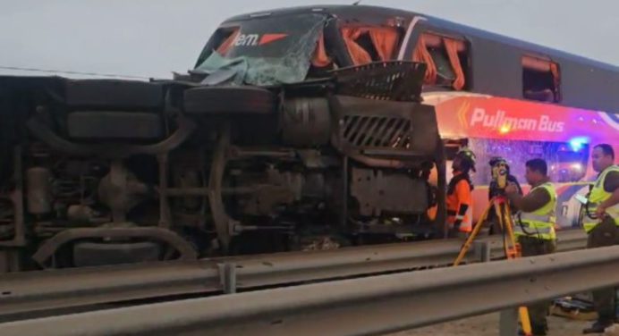 Tragedia en Coquimbo: Seis fallecidos y más de 40 heridos tras choque de buses