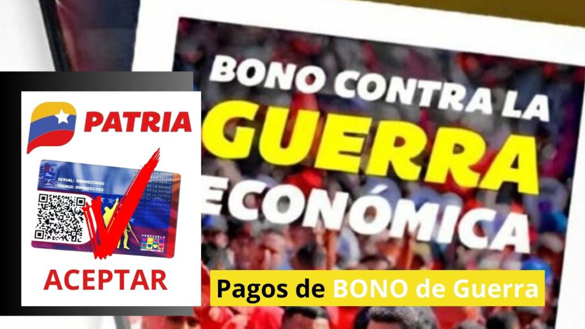 lista de BONOS PATRIA