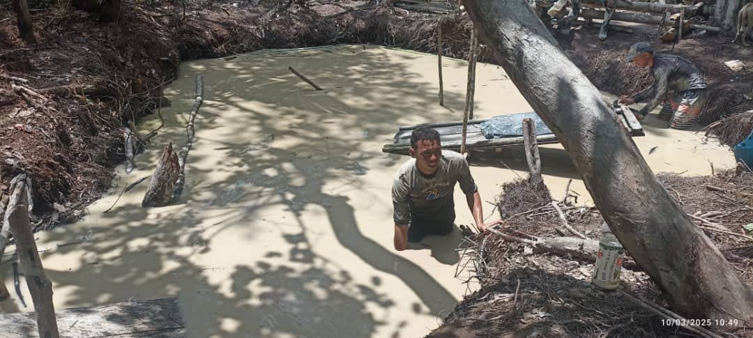 Urra de la FANB detiene a 5 mineros ilegales en Amazonas 3 urra de la fanb detiene a 5 mineros ilegales en amazonas laverdaddemonagas.com operacion3