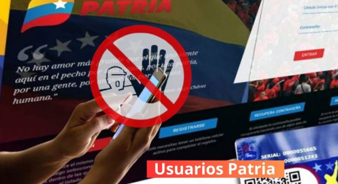 ¡Usuarios PATRIA! La plataforma no pide estos datos: Atento a las estafas