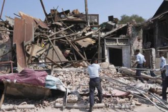 víctimas del terremoto
