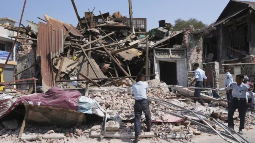 víctimas del terremoto