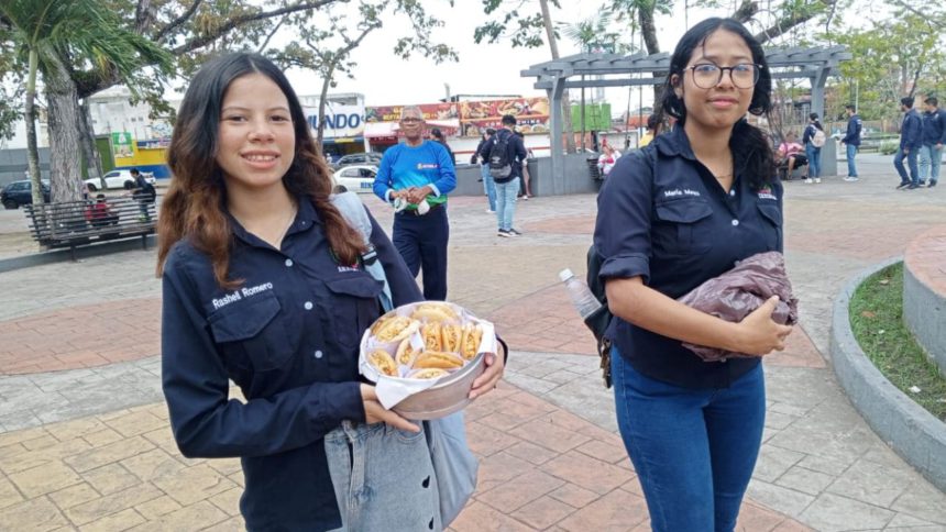 Estudiantes del Iutirla repartieron 280 arepas