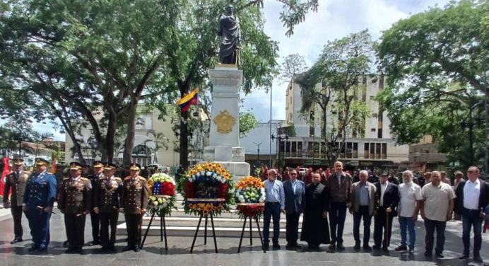Autoridades reivindican gesta del 19 de abril de 1810