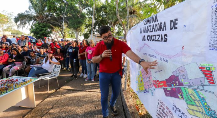 Gobernador Ernesto Luna empodera a comuneros de la parroquia Las Cocuizas