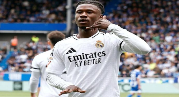 Camavinga mantiene al Madrid en la lucha por LaLiga