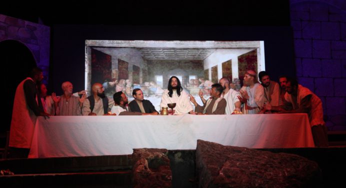 Caripe se vistió de fe y espiritualidad con los cuadros vivos de la Semana Santa