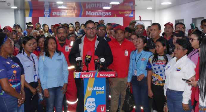 Clase obrera apoya la candidatura de Ernesto Luna a la Gobernación de Monagas
