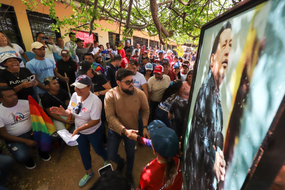 conectados con ernesto campana electoral inicio en el tejero laverdaddemonagas.com casa por casa1