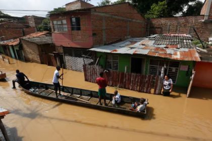 Desbordamiento del río Cauca