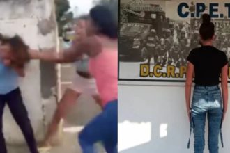 detenida mujer que golpeo a liceista en plena calle laverdaddemonagas.com la verdad de monagas 19