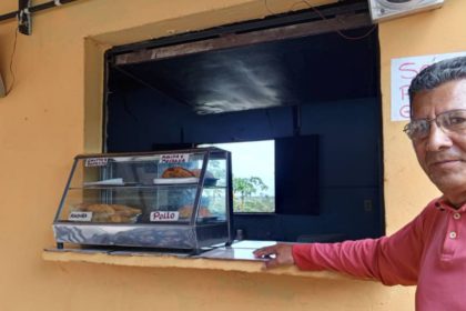 Comerciantes afectados para la venta de comida