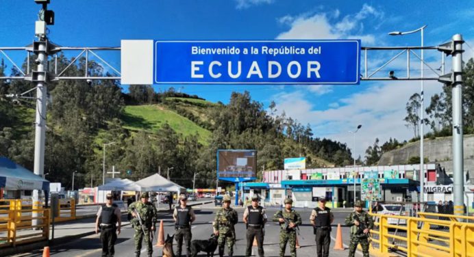 Ecuador cierra sus fronteras terrestres por elecciones presidenciales