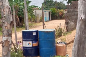 Un mes sin agua tienen en La Cruz