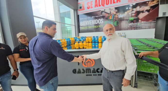 Gasmaca inaugura punto comercial en Río Supermarket
