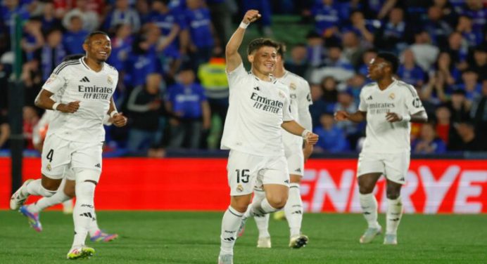 Güler y Courtois mantienen al Real Madrid en la pelea por LaLiga