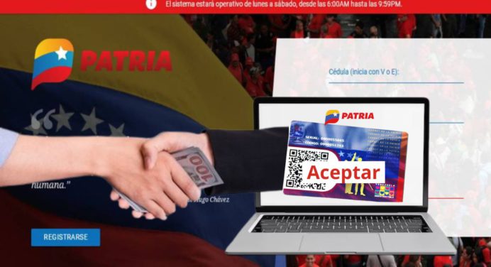 Hay plata en tu cuenta PATRIA con el BONO de este 5 abril