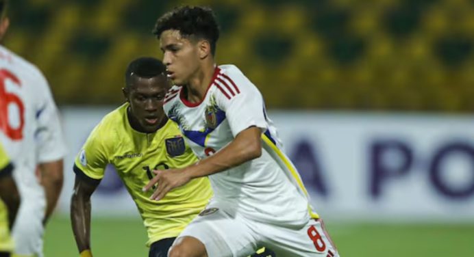 La Vinotinto Sub 17 lidera el Grupo B del Suramericano de fútbol