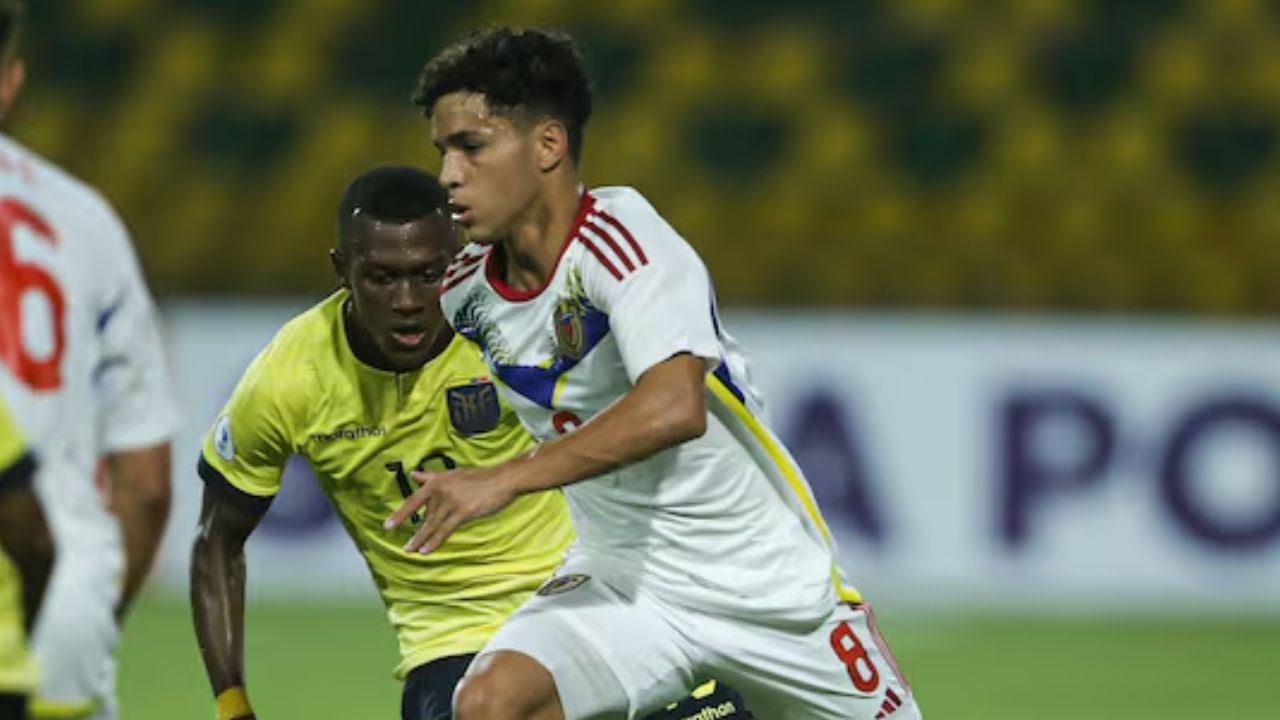 La Vinotinto Sub 17 lidera el Grupo B del Suramericano de fútbol