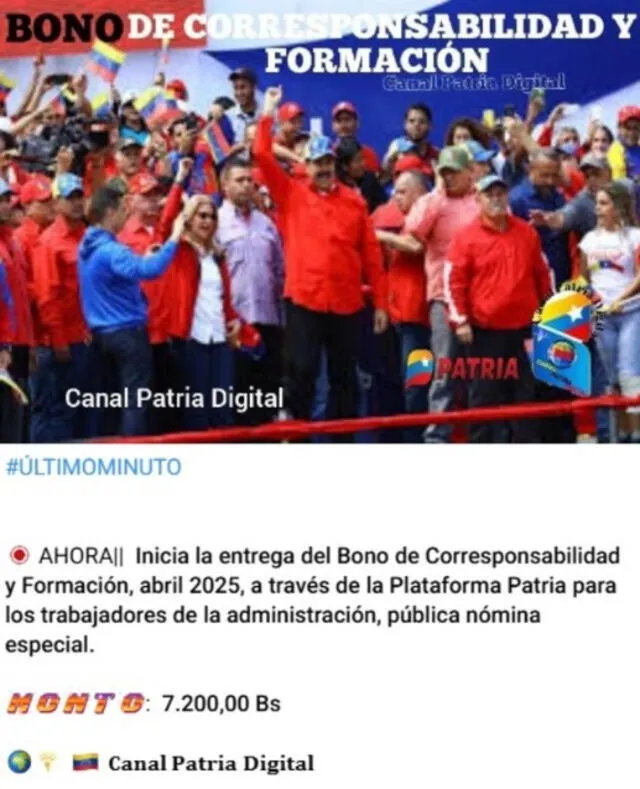 Llegan más BONOS y con aumento este 10 de abril 2 llegan mas bonos y con aumento este 10 de abril laverdaddemonagas.com 67f7da94726f189a3b04dc6c