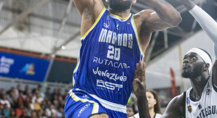Marinos se impuso ante Gladiadores 97-91 en doble tiempo extra