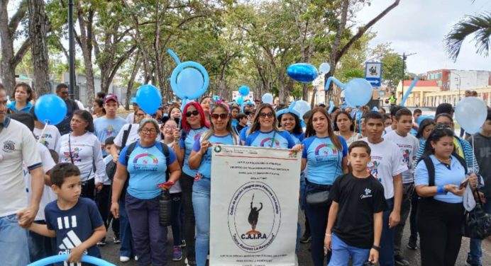 Maturín conmemora Día Mundial de Concienciación del Autismo