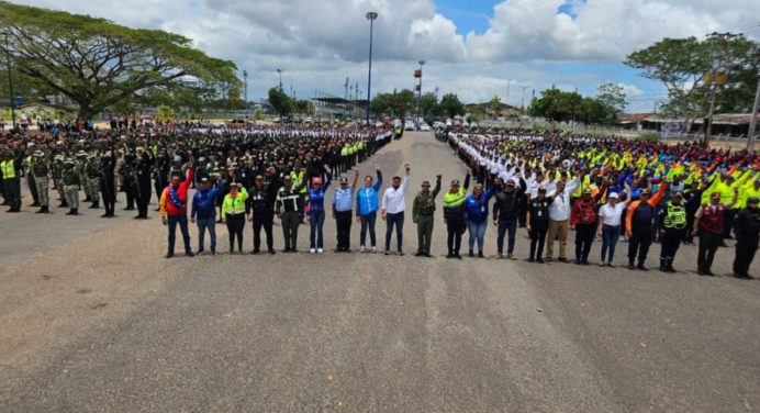 Monagas despliega más de 5 mil funcionarios en Semana Santa 2025