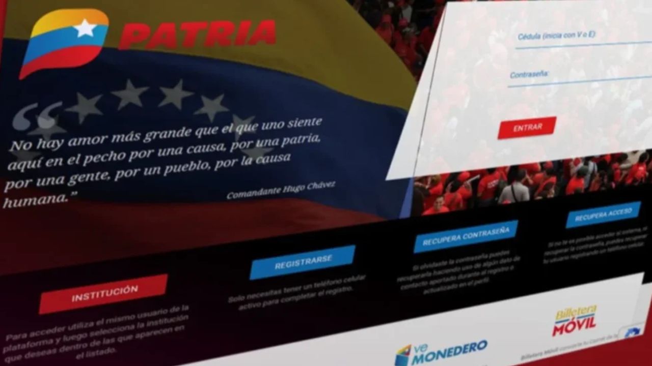 Montos actualizados de los pagos del Sistema Patria para abril de 2025