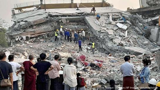 Muertes por el terremoto en Birmania alcanzan las 3.354 personas 3 Muertes por el terremoto