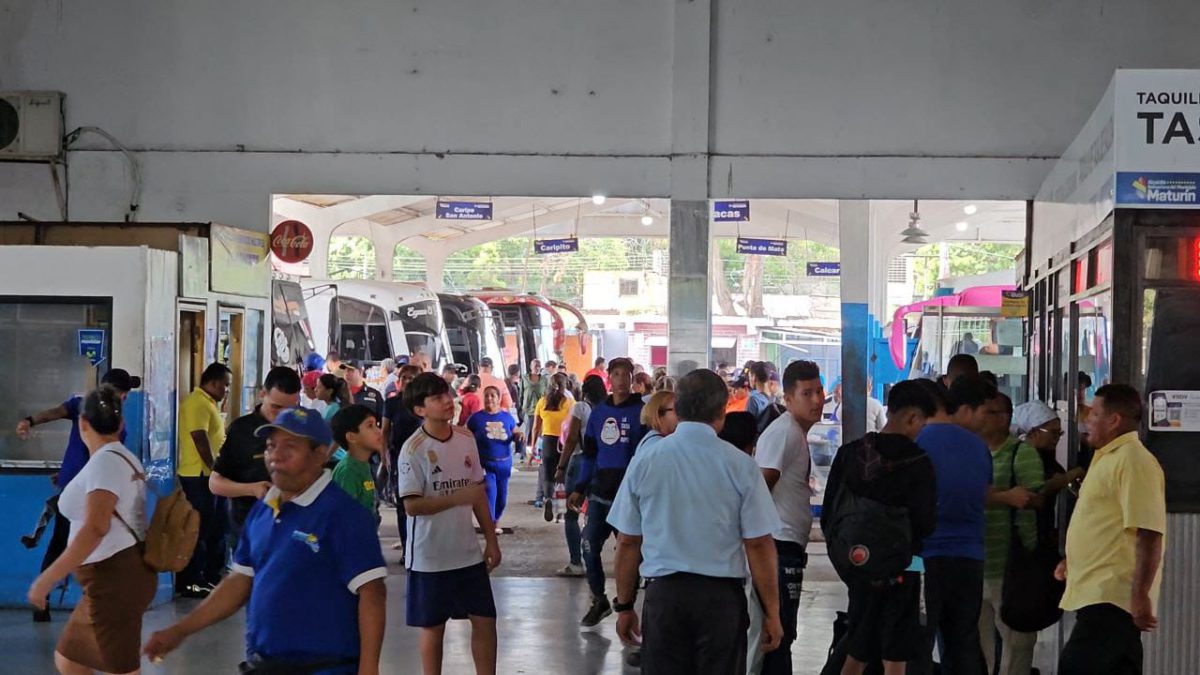 numerosos temporadistas retornaron por el terminal de maturin laverdaddemonagas.com terminal3