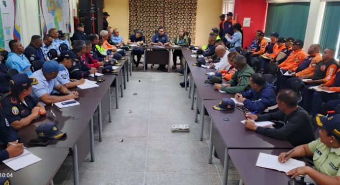 Organismos de seguridad de Monagas planifican operativo Semana Santa 2025
