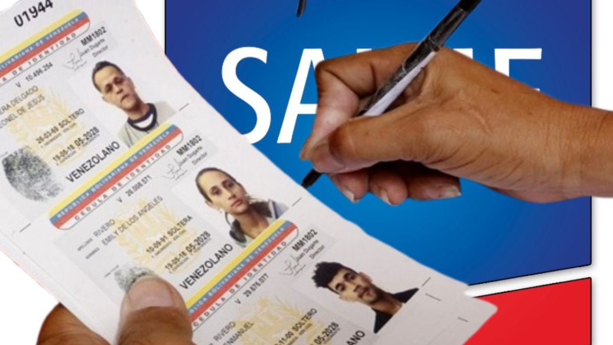 Jornada Saime especial de renovación de cédula sin cita a partir de este día 2 Jornada Saime