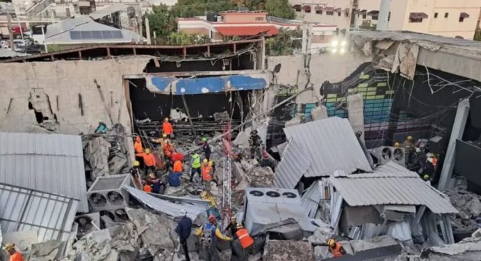 Santo Domingo declara duelo nacional de 3 días por la tragedia en discoteca